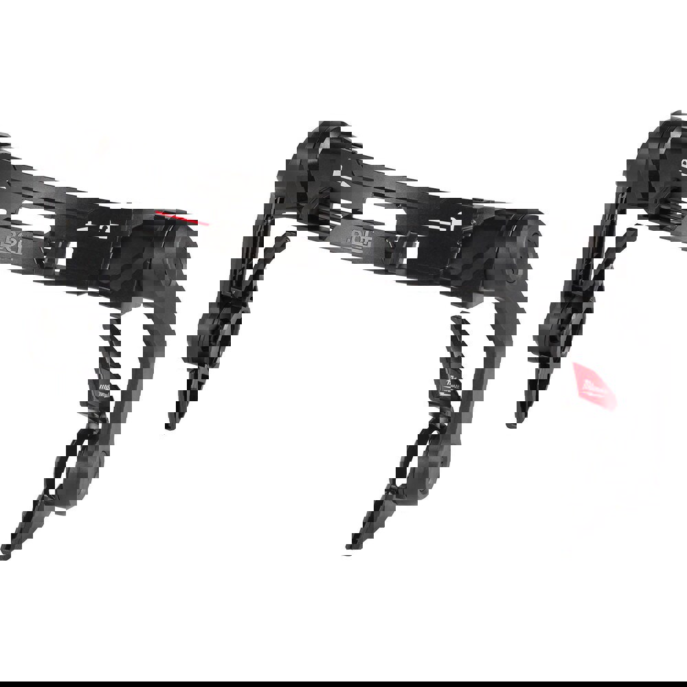 Hard Hat Eye Visor Mount: Plastic, Black, Milwaukee Face Shields & Mesh Shields (No Brim)